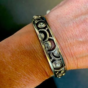 Brighton silver bangle bracelet